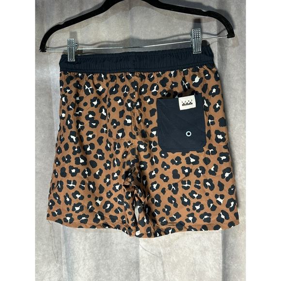 Cotton: On Kids Benny Boardshorts Swimwear- Animal Print- Size 13-14 - Picture 2 of 3